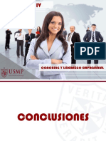 Coaching y Liderazgo Empresarial - Conclusiones MIV