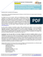 Manual de Seguridad Informatica y Buenas Practicas para - Empresas y Usuarios Junio 2020 2