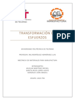 Transformacion de Esfuerzos en El Plano PDF