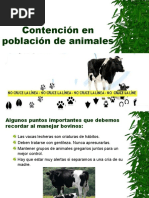 Contención en Población de Animales.