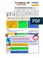 Lienzo de La Propuesta de Valor. Parte 1. 1° y 2° PDF