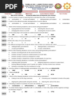 Grade 10 Math Exam 3rd FINAL