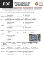 Grade 12 MIL Exam 2nd FINAL