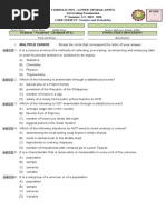 Stat & Prob 11 Exam 3rd FINAL