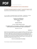 Philippine Supreme Court Jurisprudence Year 2019 August 2019 Decisions