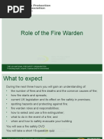 FIRE WARDEN PowerPoint Presentation