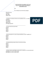 SP Teste Microbiologie