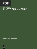 (De Gruyter Textbook) Karl Kraus, Ian A. Harley, Stephen Kyle - Photogrammetry - Geometry From Images and Lase PDF