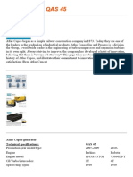 Atlas-Copco - QAS 45: Model Specificatie Advertenties