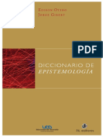 Diccionario de Epistemologiaº