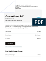 Zahlungsinformation Zu Deiner Bestellung Bei ContextLogic B.V PDF