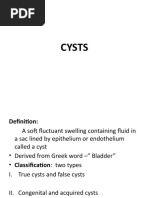 CYSTS