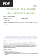 Proyecto Dia de La Memoria