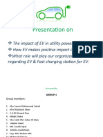 The Impact of EV in Utility Power Grid