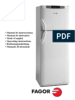 Manual Instrucciones FAGOR FD-281NF PDF