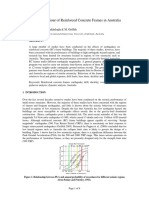 Seismic Behaviour of Reinforced Concrete Frames in Australia