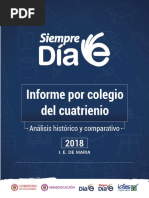 Informe Por Colegio Cuatrienio