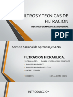 Filtros y Tecnicas de Filtracion