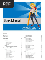 Anime Studio Pro 7 Users Manual PDF