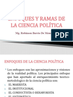 5 Enfoques y Ramas de La Ciencia Politica