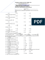 Business Math First Monthly Exam