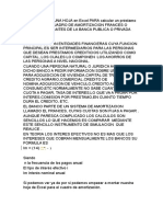 Cómo Calcular Un Préstamo en Excel