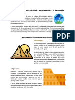 Historia de La Electricidad PDF