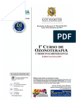 Curso de Ozono Modulo 1, Dr. MSc. Henry Freire, Convenio Universidad Mayor San Marcos