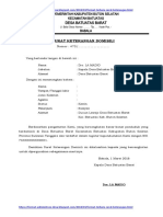 Format Baru Surat Keterangan Domisili Dari Desa