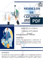 Modelos de Control Interno