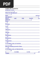 P - Table of Contents