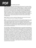 Republic V Manalo, GR No. 221029, April 24, 2018 Facts: Respondent Marelyn Tanedo Manalo (Manalo) Filed A Petition For Cancellation of Entry