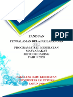 Panduan PBL PBK Daring Kesmas PBL