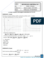 Devoir de Contrôle N°1 2019 2020 (MR El Fekih Nader)