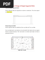 Guide To Design of Simply Supported Slabs