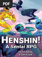 Henshin! - A Sentai RPG (2020) PDF