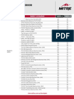 Tarifario - Interior 04-20