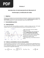 Osciloscopio y Rectificacion de Ondas