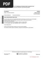 University of Cambridge International Examinations International General Certificate of Secondary Education