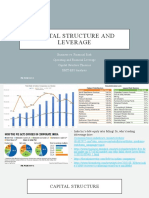 Capital Structure and Leverage