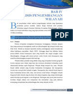 005 - BAB IV ANALISIS PENGEMBANGAN WILAYAH (Contoh)