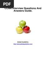 CCNA Interview Questions and Answers Guide.: Global Guideline