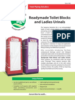 Cleanage Readymade Toilet Blocks PDF