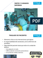 09 - Traslado de Pacientes y Cuidados Posoperatorios PDF