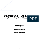 Pteq - X: Audio Plug IN User Manual