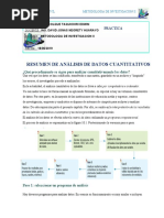 Resumen Analisis de Datos Cuantitativos