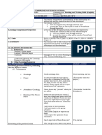 Content Standards Performance Standards: Objectives