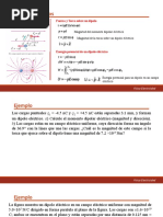 Dipolos Flujo Electrico y Ley de Gauss