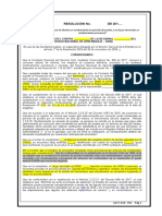 Resolución Nombramiento Period, Prueba