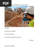 Introduccion A La Topografia PDF